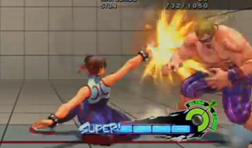 This absurd 247-hit beat-down is possibly Street Fighter 4's