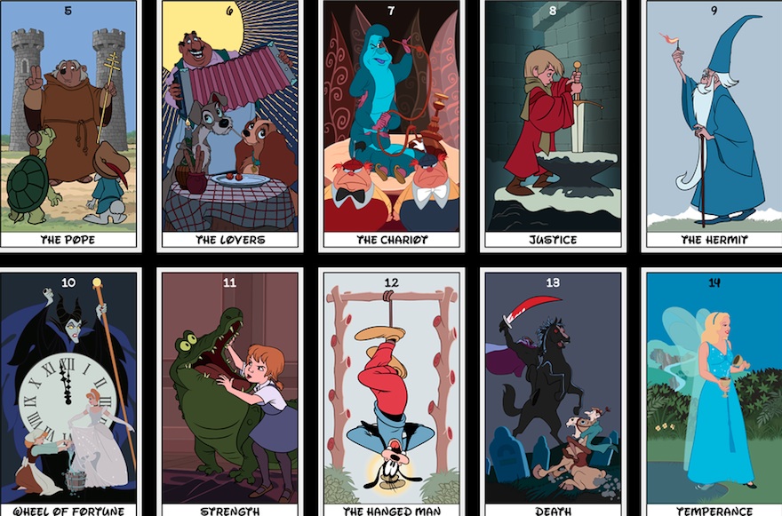 This Disney-themed tarot deck would melt Aleister Crowley's black heart -  Kill Screen - Previously