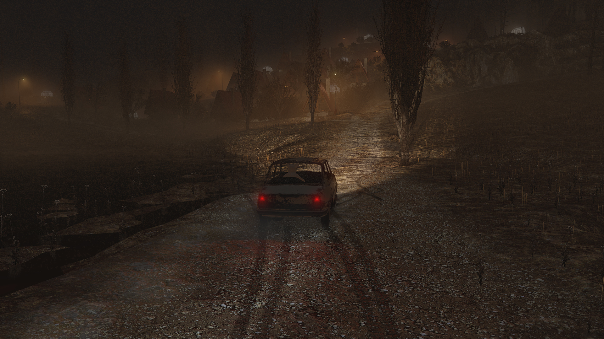 Игры появляются ночью. Машина в лесу игра. Хоррор машина. Beware хоррор. Beware игра машины.